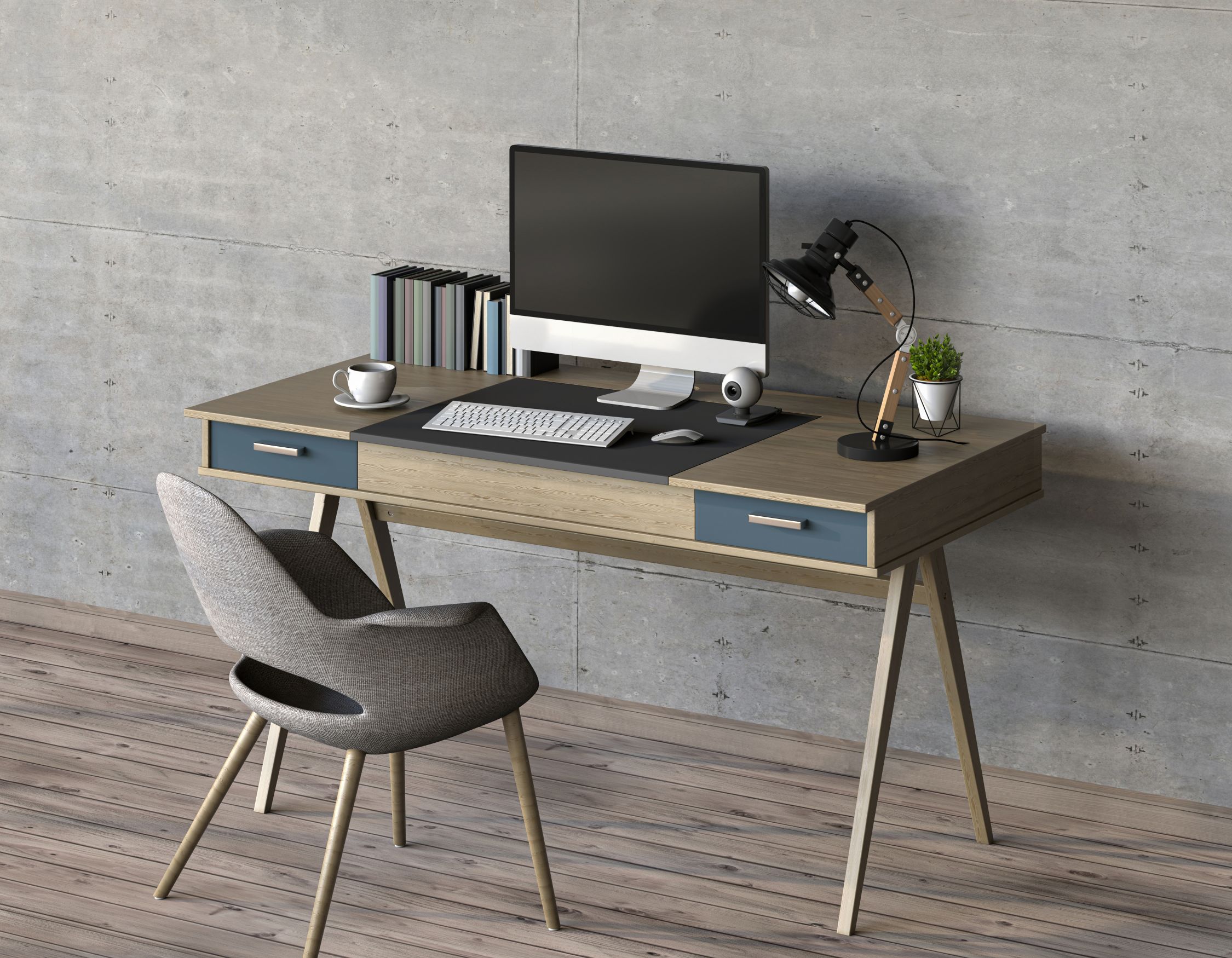 hoog laag bureau